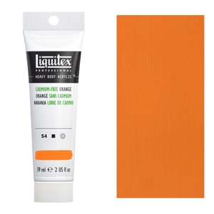Liquitex Professional Heavy Body Acrylic 2oz Cadmium-Free Orange