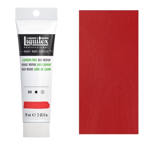 Liquitex Professional Heavy Body Acrylic 2oz Cadmium-Free Red Medium