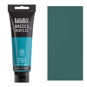 Liquitex Basics Acrylic 4oz - Turquoise Blue