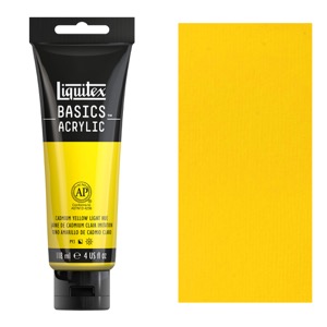 Liquitex BASICS 4oz Tube - Cadmium Yellow Light Hue