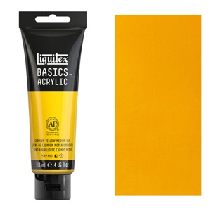 Liquitex BASICS 4oz Tube - Cadmium Yellow Medium Hue