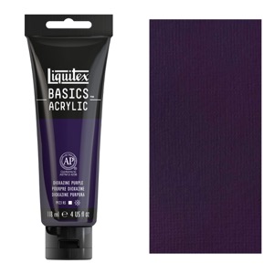 Liquitex BASICS 4oz Tube - Dioxazine Purple