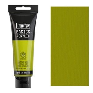 Liquitex Basics Acrylic 4oz - Olive Green Light