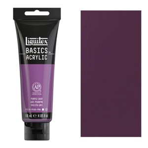 Liquitex Basics Acrylic 118ml Purple Gray