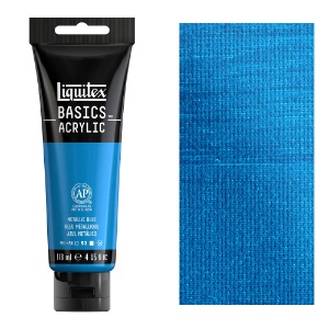 Liquitex Basics Acrylic 118ml Metallic Blue