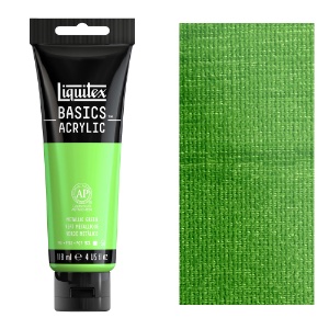 Liquitex Basics Acrylic 118ml Metallic Green
