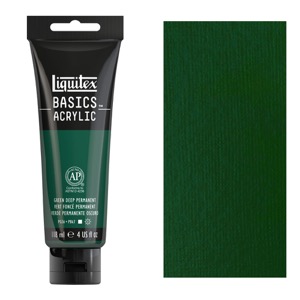 Liquitex Basics Acrylic 118ml Green Deep Permanent
