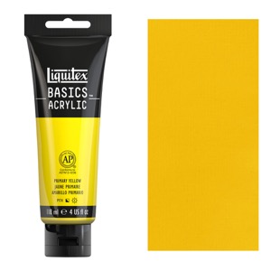 Liquitex Basics Acrylic 118ml Primary Yellow