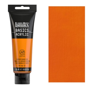 Liquitex Basics Acrylic 118ml Cadmium Orange Hue
