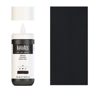 Liquitex Professional Soft Body Acrylic 8oz - Ivory Black