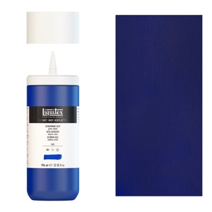Liquitex Professional Soft Body Acrylic 32oz - Ultramarine Blue (Green