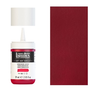 Liquitex Professional Soft Body Acrylic 2oz Quinacridone Crimson