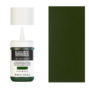 Liquitex Professional Soft Body Acrylic 2oz Hooker's Green Hue Permanent