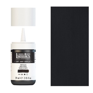 Liquitex Professional Soft Body Acrylic 2oz - Ivory Black
