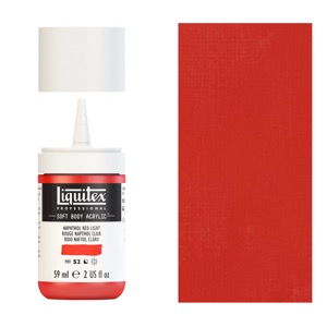 Liquitex Professional Soft Body Acrylic 2oz - Naphthol Red Light