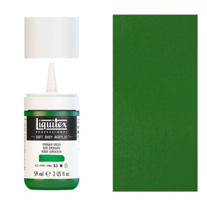 Liquitex Professional Soft Body Acrylic 2oz - Emerald Green