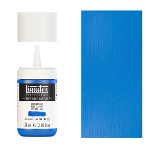 Liquitex Professional Soft Body Acrylic 2oz - Brilliant Blue