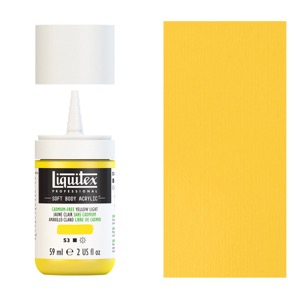 Liquitex Professional Soft Body Acrylic 2oz - Cadmium-Free Yellow Light