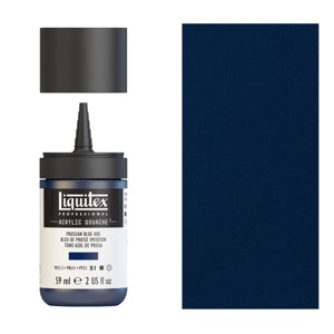 Liquitex Acrylic Gouache 2oz - Prussian Blue Hue