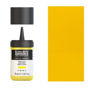 Liquitex Acrylic Gouache 2oz - Primary Yellow