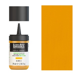 Liquitex Acrylic Gouache 2oz - Cadmium-Free Yellow Deep