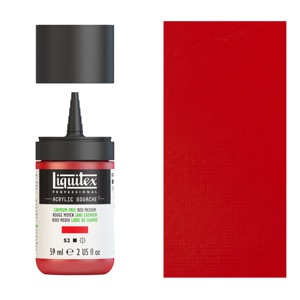 Liquitex Acrylic Gouache 2oz - Cadmium-Free Red Medium