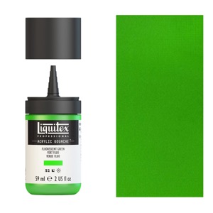 Liquitex Acrylic Gouache 2oz - Fluorescent Green