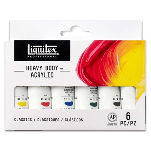 Liquitex Professional Heavy Body Acrylic 22ml 6-Pack - Color Set