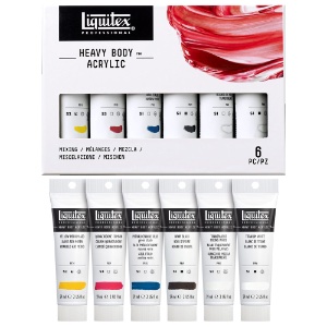 Acrylic Paint Set - Liquitex Heavy Body (11 TUBES) – Yarnell School