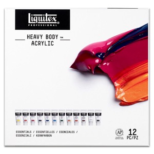 Liquitex Professional Heavy Body Acrylic 12 x 22ml Set Essentials