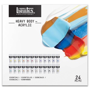Liquitex Professional Heavy Body Acrylic 24 x 22ml Set Essentials