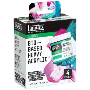 Liquitex Professional Bio-Based Heavy Acrylic 4 x 75ml Set Explore
