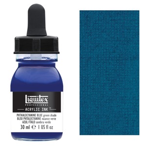 Liquitex Professional Acrylic Ink 30ml Phthalo Blue Green Shade