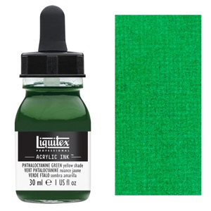 Liquitex Professional Acrylic Ink 30ml Phthalocyanine Green Yellow Shade