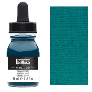 Liquitex Professional Acrylic Ink 30ml Turquoise Deep