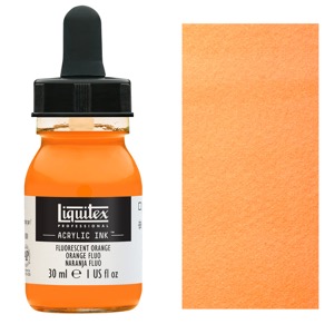 Liquitex Professional Acrylic Ink 30ml Fluorescent Orange