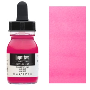 Liquitex Professional Acrylic Ink 30ml Fluorescent Pink