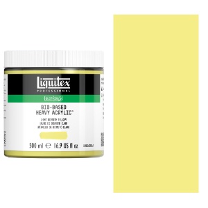 Liquitex Professional Bio-Based Heavy Acrylic 500ml Light Bismuth Yellow