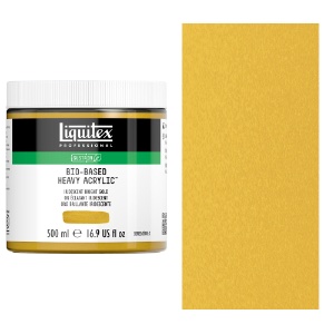 Liquitex Professional Bio-Based Heavy Acrylic 500ml Iridescent Bright Gold