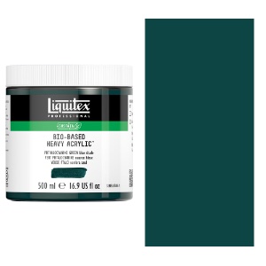 Liquitex Professional Bio-Based Heavy Acrylic 500ml Phthalo Green BS