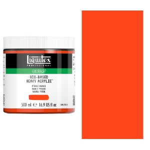 Liquitex Professional Bio-Based Heavy Acrylic 500ml Pyrrole Orange