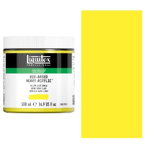 Liquitex Professional Bio-Based Heavy Acrylic 500ml Yellow Light Hansa