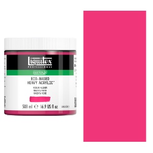 Liquitex Professional Bio-Based Heavy Acrylic 500ml Medium Magenta