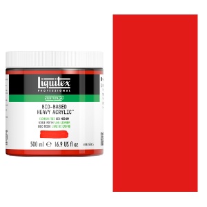 Liquitex Professional Bio-Based Heavy Acrylic 500ml Cadmium-Free Red Medium