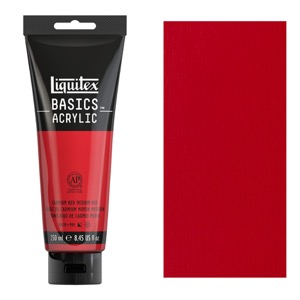 Liquitex BASICS 250ml Tube - Cadmium Red Medium Hue