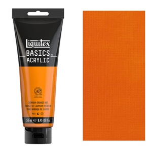 Liquitex BASICS 250ml Tube - Cadmium Orange Hue