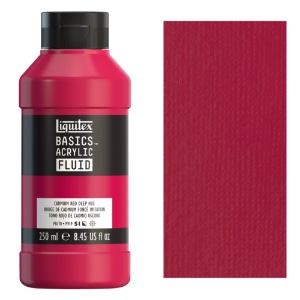Liquitex Basics Acrylic Fluid 250ml Cadmium Red Deep Hue