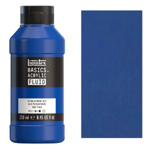 Liquitex Basics Acrylic Fluid 250ml Phthalocyanine Blue
