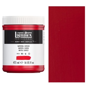Liquitex Heavy Body Acrylic Paint 16oz - Naphthol Crimson