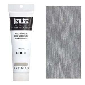 Liquitex Professional Heavy Body Acrylic 4.65oz Iridescent Rich Silver